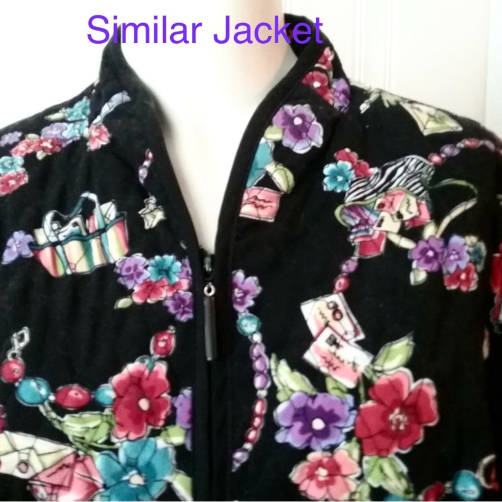 Requirements Women's Floral Bomber Jacket